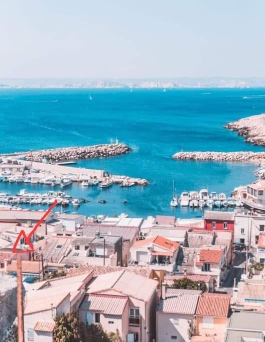 Maison de village à 35 m du bord de mer Marseille Eksteriør bilde